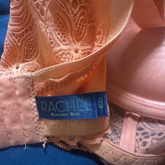 RACHEL Rachel Roy Orange Lace Bralette with Underwire size 40D - Picture 5 of 5